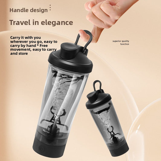 Automatic Battery-Powered Mixing Cup – 700ml Electric Self-Stirring Mug