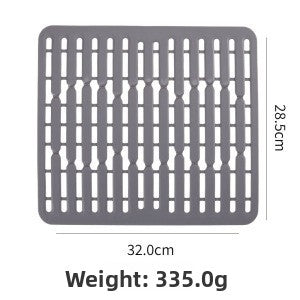Silicone Kitchen Drain Pad – Heat-Resistant Non-Slip Drying Mat