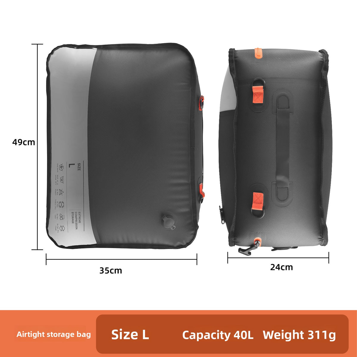 Rechargeable Automatic Compression Travel Bag – Electric Vacuum Storage Bag