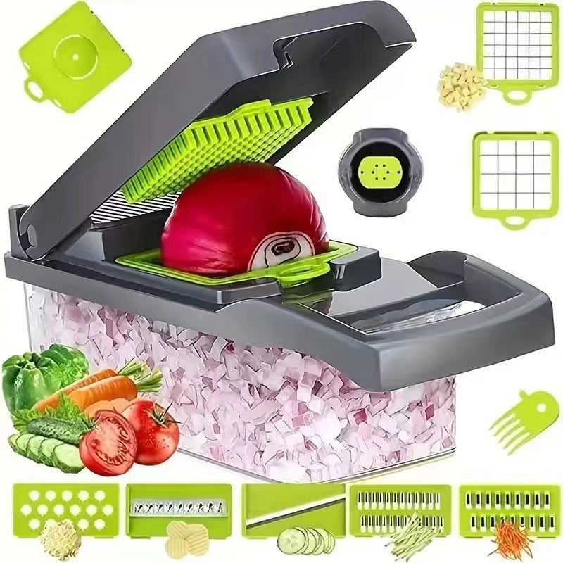 Multifunctional Vegetable Chopper & Slicer – Kitchen Mandoline Cutter Set