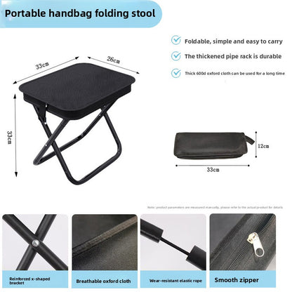 Outdoor Folding Stool – Portable Lightweight Camping & Fishing Chair