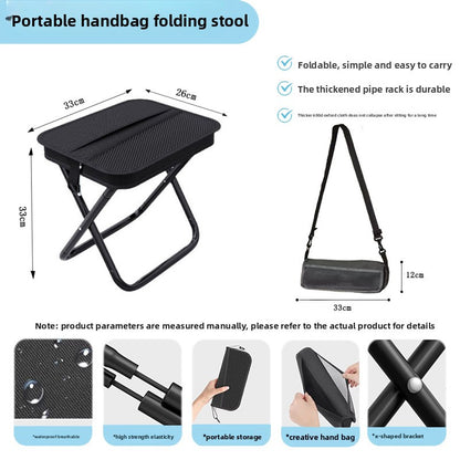 Outdoor Folding Stool – Portable Lightweight Camping & Fishing Chair
