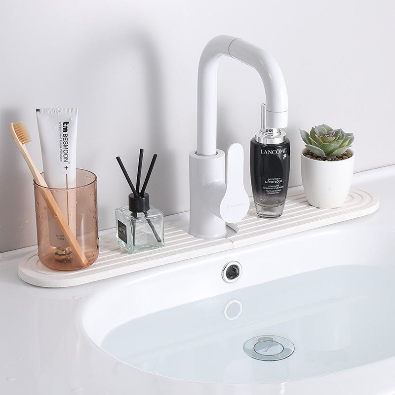 Diatom Mud Absorbent Sink Pad – Quick-Drying Faucet Splash Catcher
