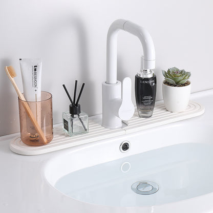 Diatom Mud Absorbent Sink Pad – Quick-Drying Faucet Splash Catcher