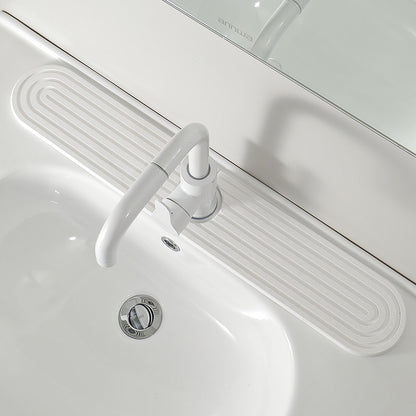Absorbent Diatomite Faucet Mat – Quick-Drying Stone Sink Splash Guard