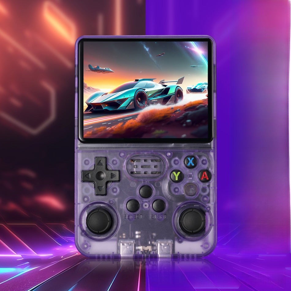 R36S Handheld Game Console – 128GB Open Source Retro Video Game Player
