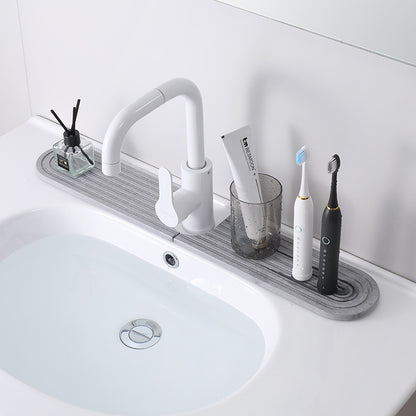 Diatom Mud Absorbent Sink Pad – Quick-Drying Faucet Splash Catcher