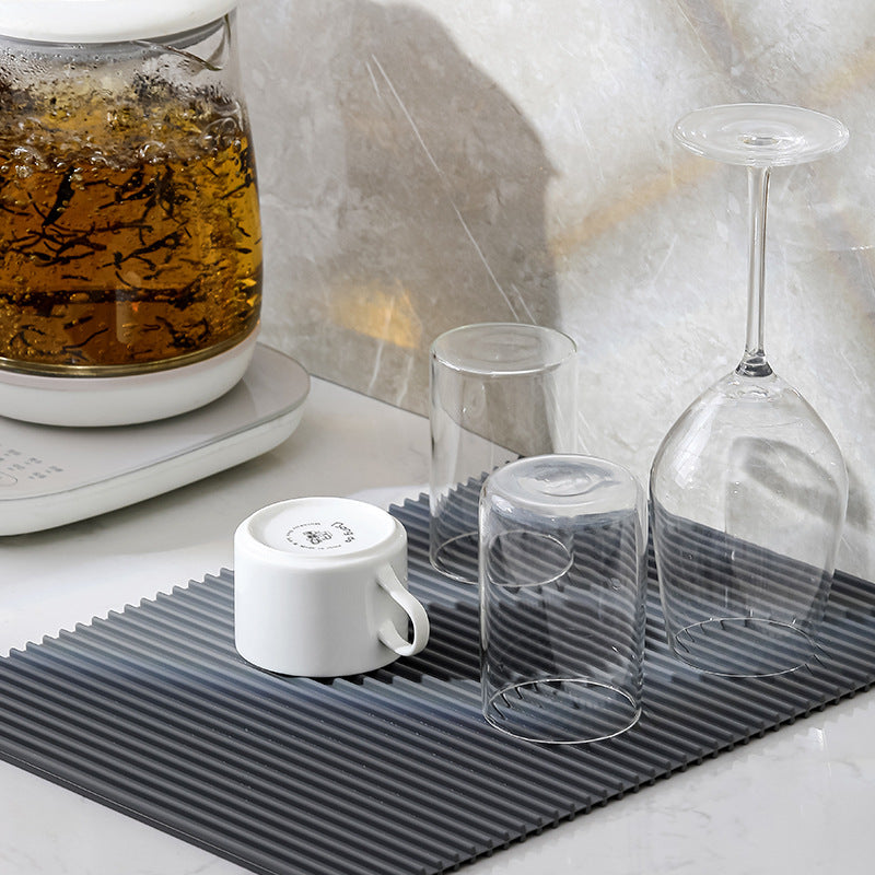 Silicone Heat-Insulation Kitchen Placemat – Non-Slip Pot Holder & Mat