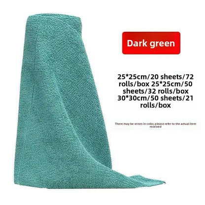 Disposable Microfiber Kitchen Cleaning Cloth – Tear-Off Cleaning Rags