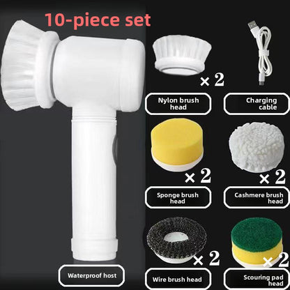 Household Kitchen Cleaning Brush Set – Multi-Purpose Scrubber Kit