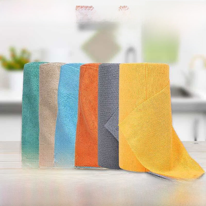 Disposable Microfiber Kitchen Cleaning Cloth – Tear-Off Cleaning Rags