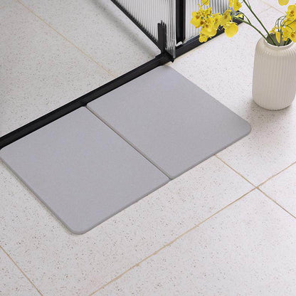 Diatomaceous Earth Bathroom Absorbent Mat – Quick-Drying Stone Floor Mat