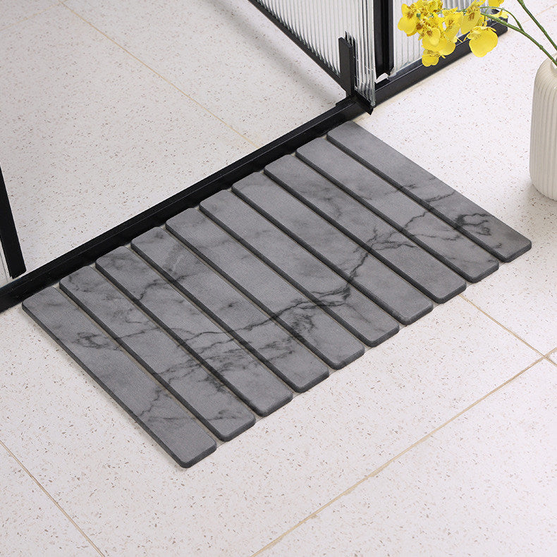 Diatomaceous Earth Bathroom Absorbent Mat – Quick-Drying Stone Floor Mat