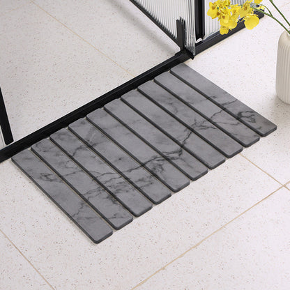Diatomaceous Earth Bathroom Absorbent Mat – Quick-Drying Stone Floor Mat