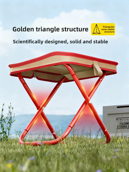 Outdoor Folding Stool – Portable Lightweight Camping & Fishing Chair