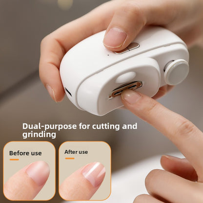 Electric Nail Grinder – Automatic Trimmer & Polisher with LED Light