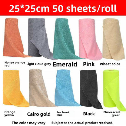 Disposable Microfiber Kitchen Cleaning Cloth – Tear-Off Cleaning Rags