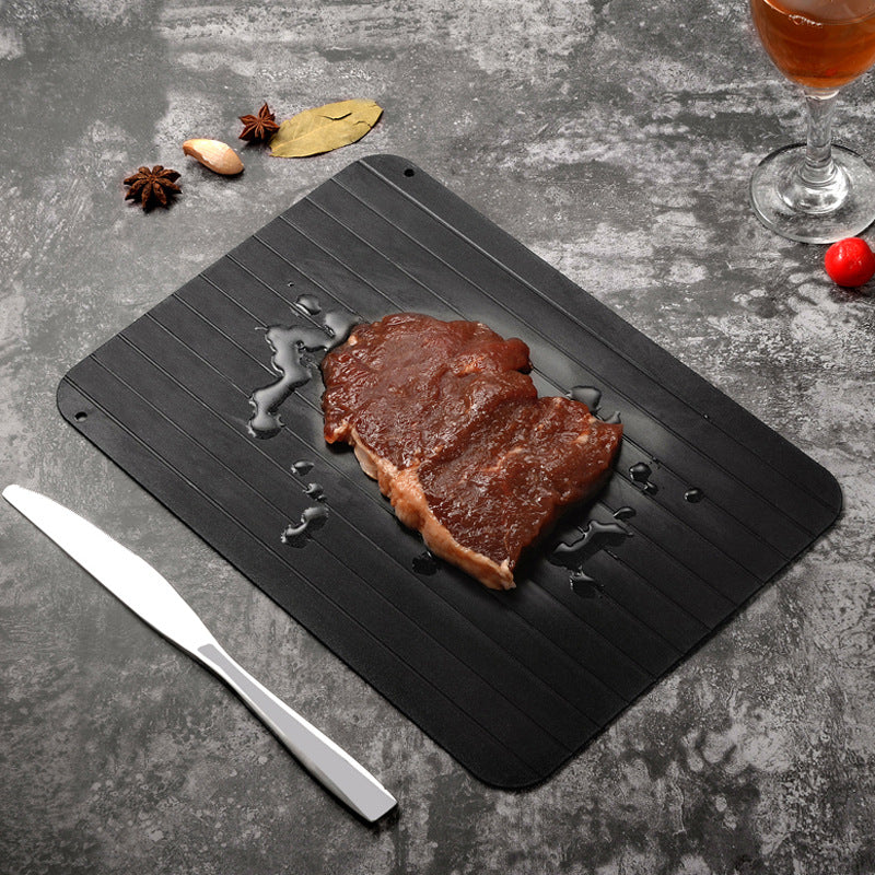 Quick Thawing Plate – Fast Defrosting Tray for Meat & Frozen Food