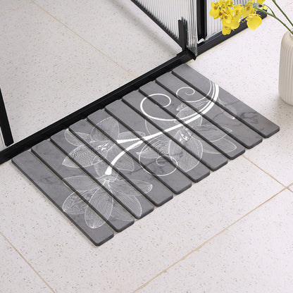 Diatomaceous Earth Bathroom Absorbent Mat – Quick-Drying Stone Floor Mat