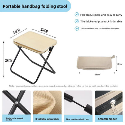Outdoor Folding Stool – Portable Lightweight Camping & Fishing Chair