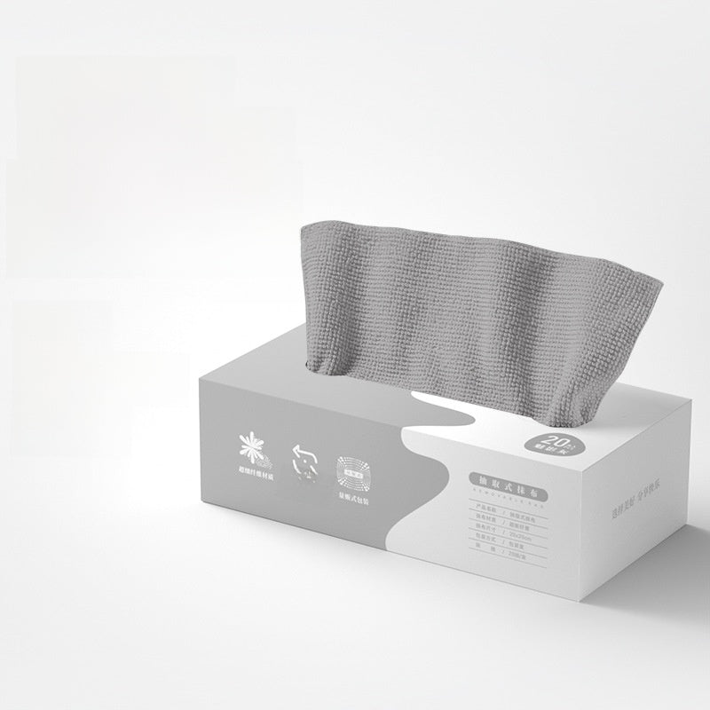 Reusable Microfiber Kitchen Cleaning Cloths – Washable Dish Towels in Box