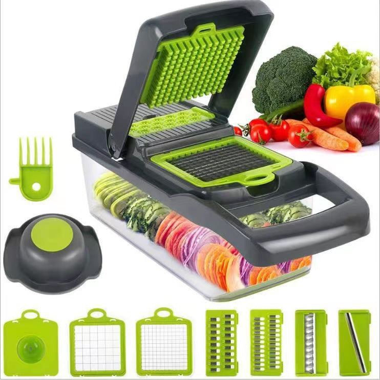 Multifunctional Vegetable Chopper & Slicer – Kitchen Mandoline Cutter Set