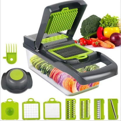 Multifunctional Vegetable Chopper & Slicer – Kitchen Mandoline Cutter Set