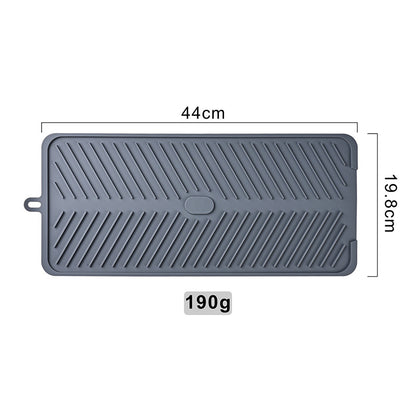 Silicone Kitchen Drain Pad – Heat-Resistant Non-Slip Drying Mat