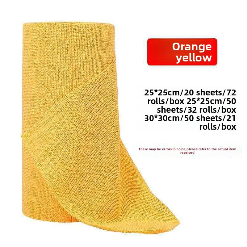 Disposable Microfiber Kitchen Cleaning Cloth – Tear-Off Cleaning Rags