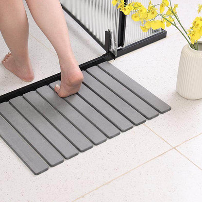 Diatomaceous Earth Bathroom Absorbent Mat – Quick-Drying Stone Floor Mat