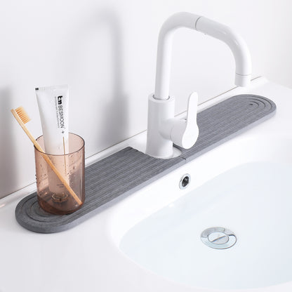 Diatom Mud Absorbent Sink Pad – Quick-Drying Faucet Splash Catcher