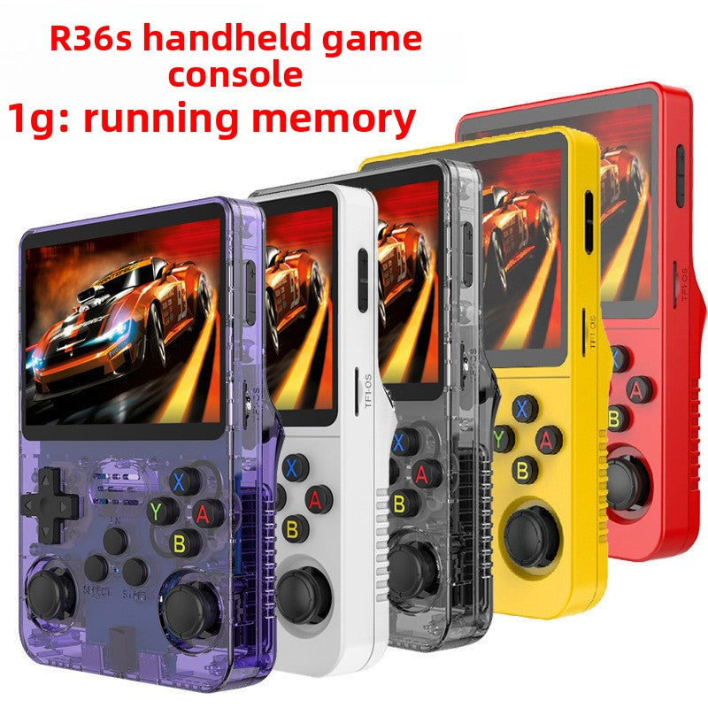 R36S Handheld Game Console – 128GB Open Source Retro Video Game Player