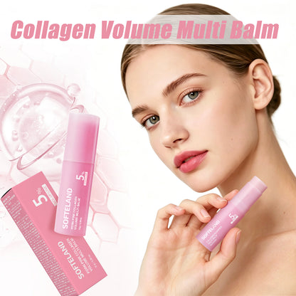 PDRN Pink Collagen Multi-Effect Skin Balm – 10g Anti-Aging Moisture Stick