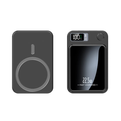 Ultra Thin Magnetic Wireless Power Bank – 22.5W Fast Charging Portable Battery