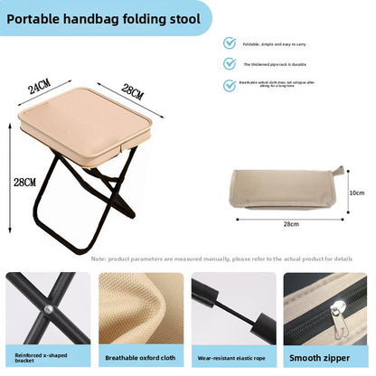 Outdoor Folding Stool – Portable Lightweight Camping & Fishing Chair
