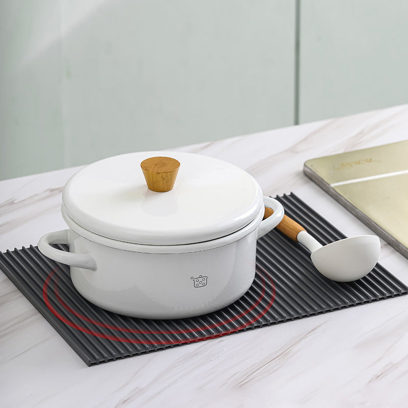 Silicone Heat-Insulation Kitchen Placemat – Non-Slip Pot Holder & Mat