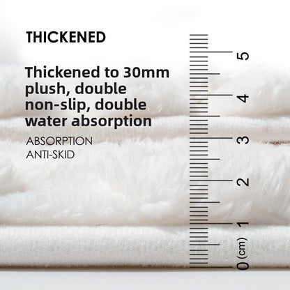 Memory Foam Bathroom Mat – Quick Dry Absorbent Non-Slip Bath Rug