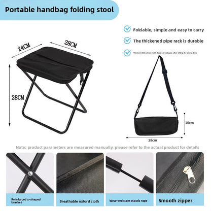Outdoor Folding Stool – Portable Lightweight Camping & Fishing Chair
