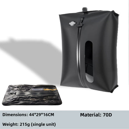 Vacuum Compression Storage Travel Bag – Waterproof Luggage Organizer with Pump