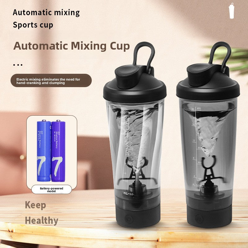 Automatic Battery-Powered Mixing Cup – 700ml Electric Self-Stirring Mug