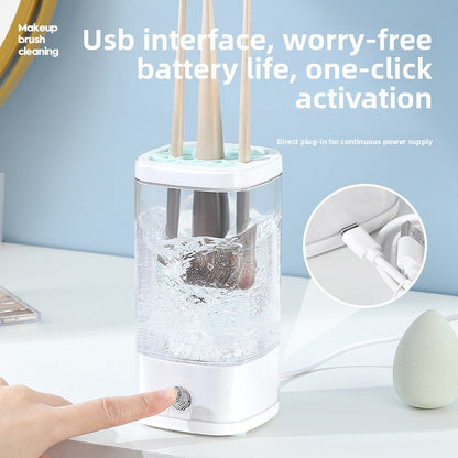 Electric Makeup Brush Cleaner – Automatic Beauty Sponge Washing Machine