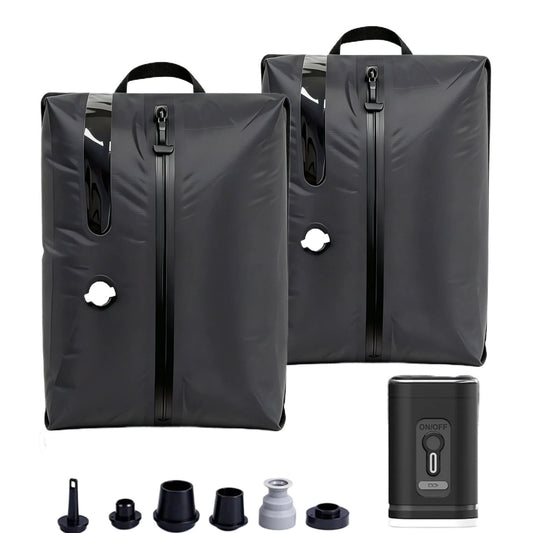 Vacuum Compression Storage Travel Bag – Waterproof Luggage Organizer with Pump