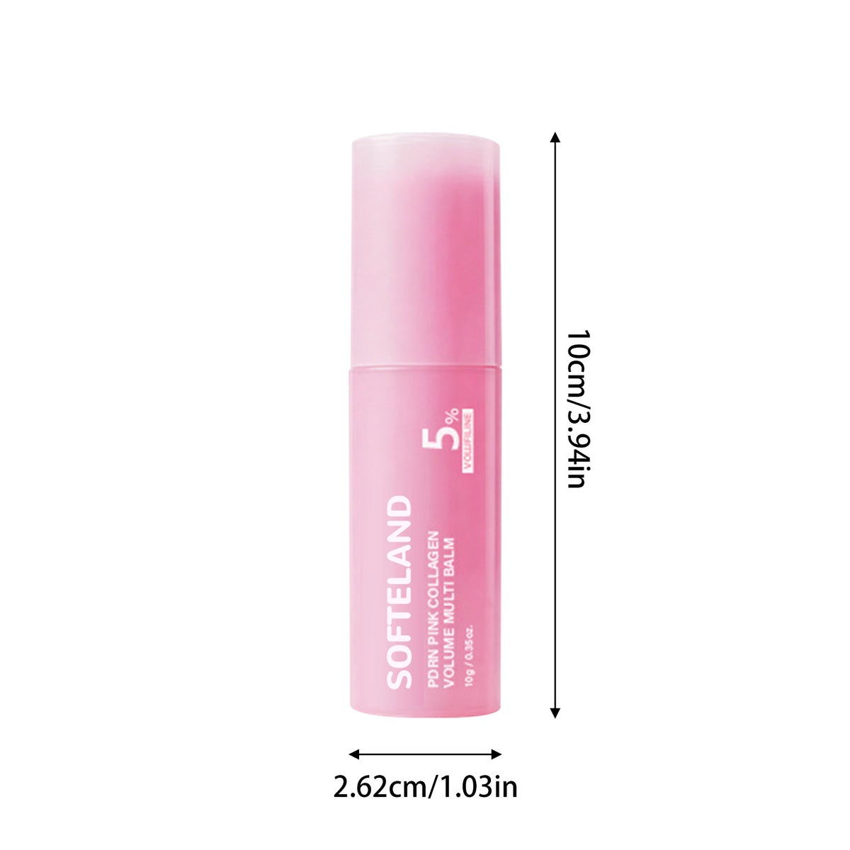 PDRN Pink Collagen Multi-Effect Skin Balm – 10g Anti-Aging Moisture Stick
