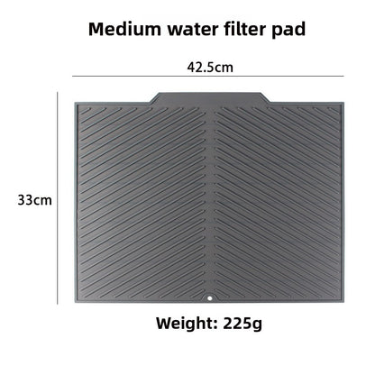 Silicone Kitchen Drain Pad – Heat-Resistant Non-Slip Drying Mat