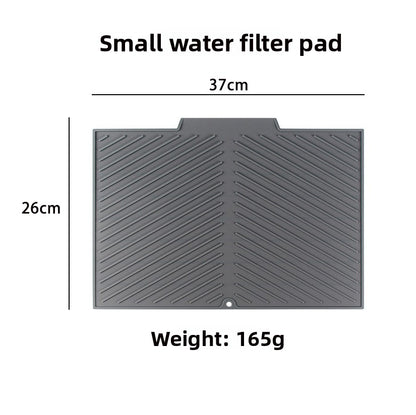 Silicone Kitchen Drain Pad – Heat-Resistant Non-Slip Drying Mat