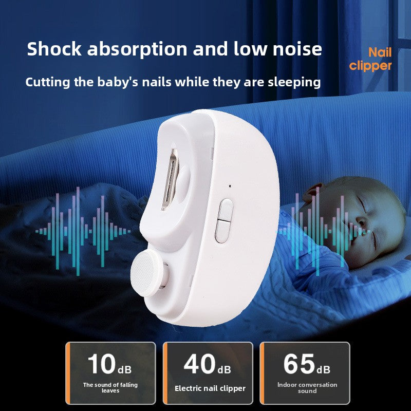 Electric Nail Grinder – Automatic Trimmer & Polisher with LED Light