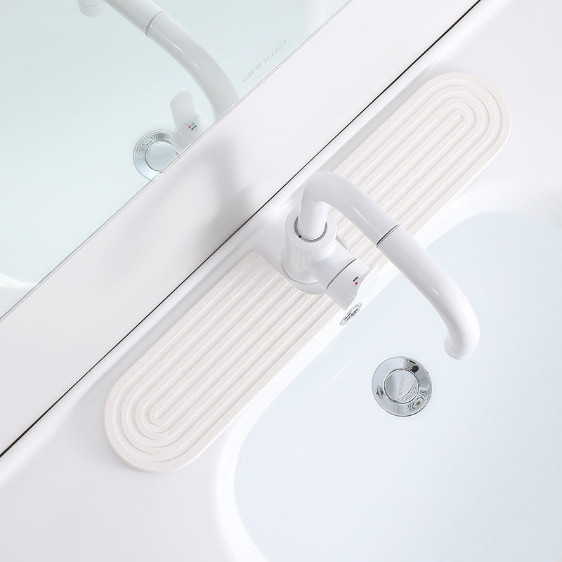 Diatom Mud Absorbent Sink Pad – Quick-Drying Faucet Splash Catcher