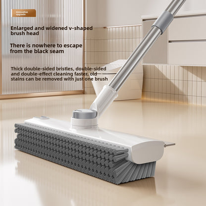 Multi-Functional Bathroom Floor Cleaning Brush – Crevice & Grout Scrubber