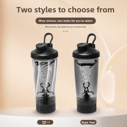 Automatic Battery-Powered Mixing Cup – 700ml Electric Self-Stirring Mug