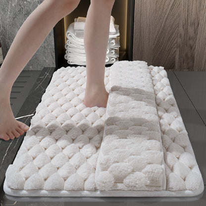 Memory Foam Bathroom Mat – Quick Dry Absorbent Non-Slip Bath Rug
